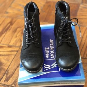 White mountain boots